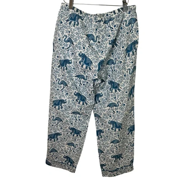 Printfresh Flamenco long sleeve Pajama Set in blue size small NEW - Picture 6 of 9